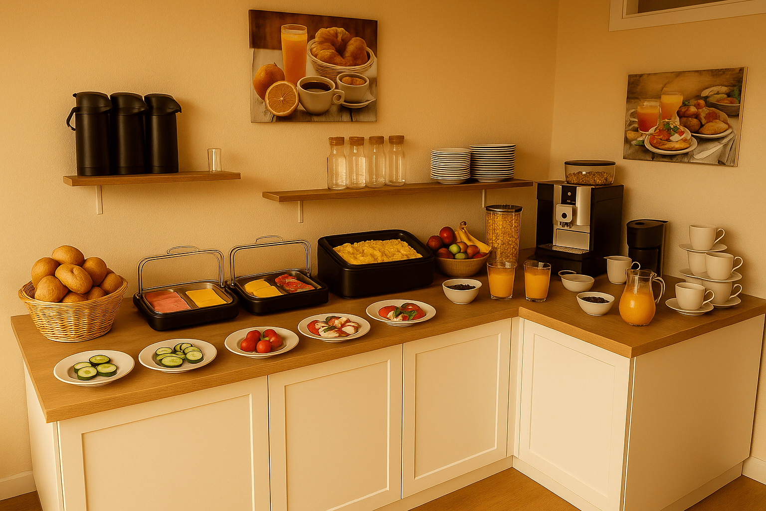 Hotel Schwarzenbek Frühstück Galerie