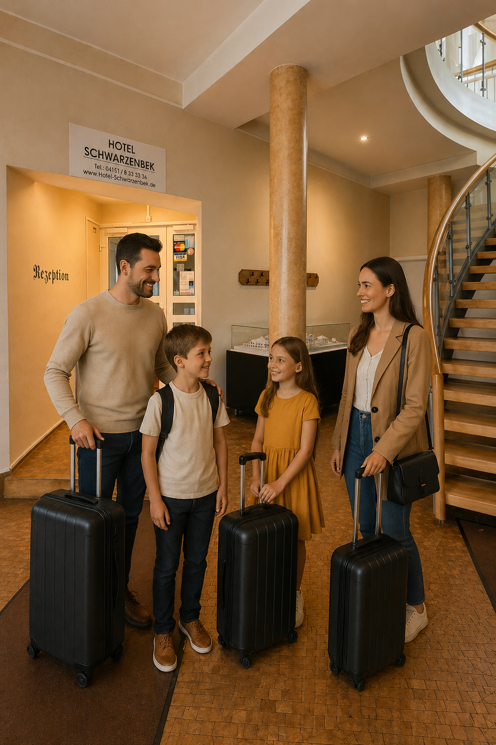 Hotel Schwarzenbek Eingangsbereich